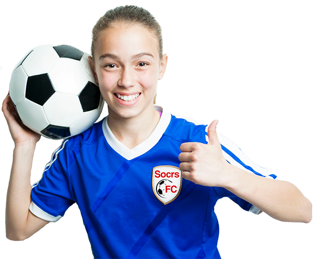Young Girl - Soccer-Cut-626 Wide